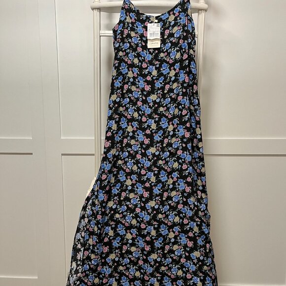 Mango Dresses & Skirts - BNWT MNG MANGO long floral blue print garment (6)